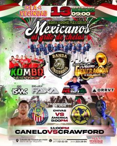 Ven a festejar el grito de independencia al mejor lugar !!

 transmisión en viv…