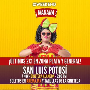 ¡Atención San Luis Potosí! 
¡La espera se acaba y MAÑANA llega la diversión que …