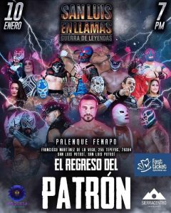 La función de Lucha Libre donde se vivirá El Regreso del Patrón y una Guerra de …