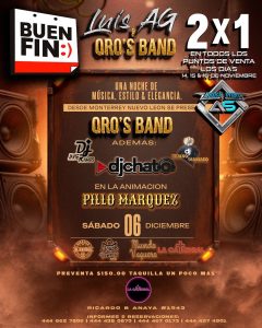 𝐏𝐑𝐎𝐌𝐎𝐂𝐈𝐎𝐍 𝐃𝐄𝐋 𝐁𝐔𝐄𝐍 𝐅𝐈𝐍
Musical Event-AS TIENE PARA TI UN 𝟮𝗫𝟭
(ᴀᴘʟɪᴄᴀ ᴇɴ ᴛᴏᴅᴏꜱ…