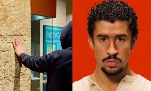 Bad Bunny recibe críticas por tocar pieza arqueológica en museo de México