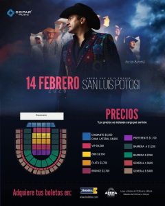 San Luis Potosí se prepara para una noche inolvidable 
Julión Álvarez y su Nort…