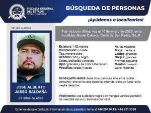 #SLP #TeEstamosBuscando #CompartanBanda 

Solicitamos de tu colaboración para lo…