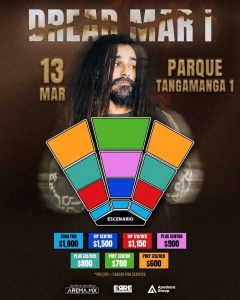 Las vibras positivas de Dread Mar I llegan a San Luis Potosí

El máximo referen…