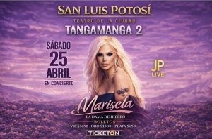 ¡La Dama de Hierro   Marisela  Un concierto inolvidable en el Teatro Tangamanga…