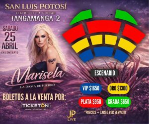 #conexionradiotv

 La Dama de Hierro llega a San Luis Potosí 
La talentosa Maris…