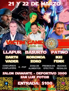 ¡Victim Game Level One llega a San Luis Potosí! 
Dos días llenos de acción, cos…