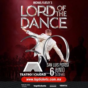 #conexionLordOftheDance

 ¡La magia regresa a San Luis Potosí! 

Michael Flatley…