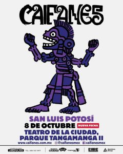 ESTAN DE VUELTA SAN LUIS POTOSÍ !!!
Este 8 de Octubre llegan al Teatro de la Ci…