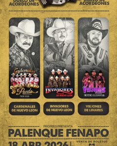 ¡SE VIENE EL VERDADERO DUELO DE ACORDEONES! 

Este 18 de abril el Palenque de l…