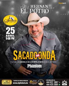 ¡Prepárate para una noche “Sacado de Onda”!

El comediante Hernán El Potro lleg…