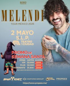 ¡SÚPER PROMO DE SEMANA SANTA! 

​¡Es momento de asegurar tu lugar para ver a Mel…